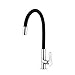 Torneira Cozinha Silicone Preta 1177 B27 Flexível Lorenzetti | Design Gourmet