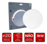 Painel LED Redondo de Embutir Avant Bivolt 127/220V – Iluminação LED de Alta Eficiência