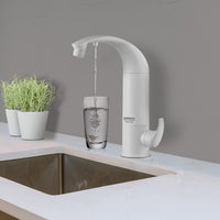 Torneira de Mesa Acqua Due com Purificador de Água Branco LORENZETTI