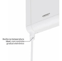 CHUVEIRO ELETRÔNICO LORENZETTI ACQUA DUO ULTRA BRANCO 220V 7800W | PRESS PLUS E 2 TIPOS DE JATO