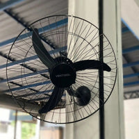 Ventilador de Parede Ventisol 60cm New Black Turbo Oscilante – 127V – Grade