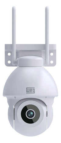 Câmera Externa Wi-Fi WEG Home Dome 3MP Night Color Branca – IP65 | Áudio Bidirecional | Visão Noturna Colorida