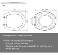 Assento Sanitário Almofadado Oval Levitti Branco Lorenzetti