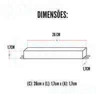 Driver Slim Avant 36W 12V 3A Bivolt IP20 para Fitas LED e Perfis de LED
