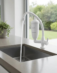 Purificador de Água com Torneira Lorenzetti Acqua Bella 7411817 Branco Brilhante para Mesa