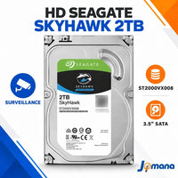 HD Seagate SkyHawk 2TB 3,5" SATA III para DVR e NVR – ST2000VX017