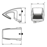 Ducha Lorenzetti Futura Multitemperaturas Branca 220V 7500W – 4 Temperaturas