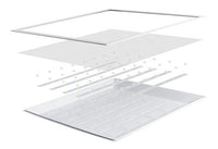 Painel LED Sobrepor 24W 6500K Lux Quadrado Bivolt Branco Taschibra