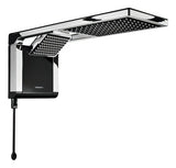 CHUVEIRO LORENZETTI ACQUA DUO ULTRA PRETO/CROMADO 220V 7800W | ELETRÔNICO, 2 TIPOS DE JATO E PRESS PLUS