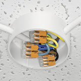 Kit 10 Conectores Wago 221-415 5 Vias  - Compacto para emenda