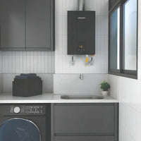 Aquecedor de Água a Gás Lorenzetti LZ 1600BK Preto 15 Litros GLP Bivolt Automático 127/220V