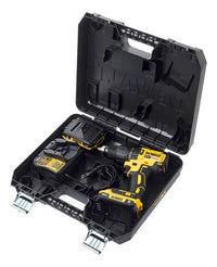 Furadeira Parafusadeira Bateria 20v 2 Baterias  1 Carregador Amarelo 127/220v 60 Hz