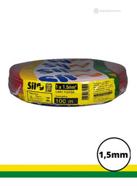 Cabo Flexível Unipolar Pocket SIL 1,5 mm² Vermelho 450/750V Antichama – SIL Fios e Cabos Elétricos