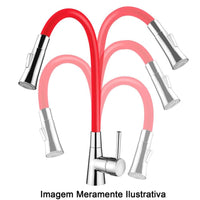 Misturador Monocomando Cozinha 2257 B277 Bica Flexível Lorenzetti