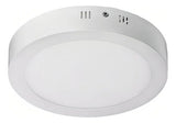 Painel LED Sobrepor Redondo Avant 12W 4000K Bivolt 127/220V Branco – Alumínio – Luz Neutra