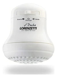 Chuveiro Elétrico Lorenzetti Maxi Ducha Ultra Branco 127V 4600W com Resistência Loren Ultra