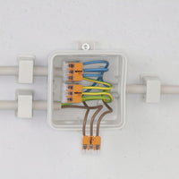 Kit 10 Conectores Wago 221-415 5 Vias  - Compacto para emenda