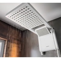 Chuveiro Elétrico De Parede Lorenzetti Acqua Ultra Duo 7,8kw Cor Branco 220v 7.8 Kw