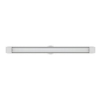 Luminária LED Taschibra Lumifácil 120cm 41W (2x20,5W) 6500K – Branco Frio – Autovolt