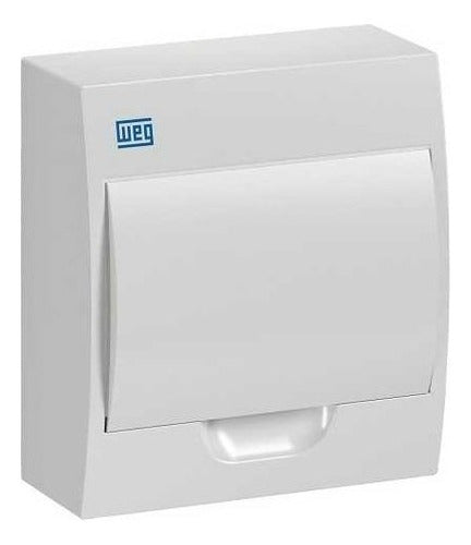 Quadro de Distribuição Embutir 08 Módulos QDW02-8-BE Branco WEG
