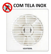 Exaustor para Banheiro Ventisol EXB 150 150mm 220V 22W Branco – Alta Vazão 186m³/h