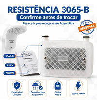 Resistência Loren Ultra para Linha Acqua Ultra 220V 7800W – Lorenzetti (Ref: 3065-B)
