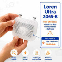 Resistência Loren Ultra para Linha Acqua Ultra 220V 7800W – Lorenzetti (Ref: 3065-B)