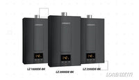 Aquecedor de Água a Gás Lorenzetti LZ 1600BK Preto 15 Litros GLP Bivolt Automático 127/220V