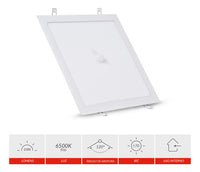 Plafon LED Avant Branco Frio 6500K Bivolt 127/220V Branco de Sobrepor