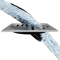 Grelha Inox para Ralo Lorenzetti LorenProtect Redonda 150 mm (15 cm) com Fechamento Automático Anti-Inseto
