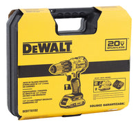 Furadeira Parafusadeira Bateria 20v 2 Baterias  1 Carregador Amarelo 127/220v 60 Hz