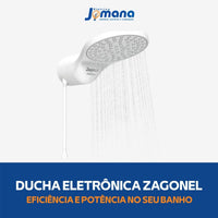Chuveiro Ducha Eletrônica Moment 7500W 220V 7.5 kW Zagonel