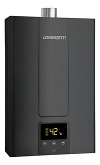 Aquecedor De Água A Gás Gn Lorenzetti Preto Lz1600de-bk Gn Preto