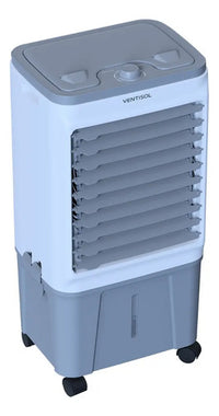 Climatizador de Ar Ventisol CLIN16-02 16 Litros 220V Branco/Cinza – 5 em 1 com Reservatório para Gelo