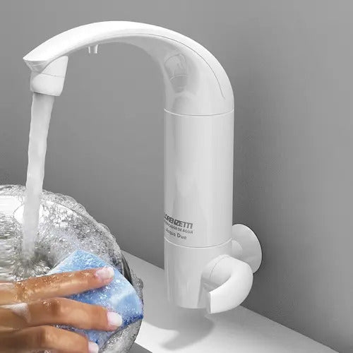 Purificador de Água com Torneira Lorenzetti Acqua Due 7411040 Branco para Parede com Refil Incluso