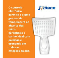 Kit Chuveiro Loren Shower Ultra Eletrônico 220V 7500W + Fita Isolante 20m Lorenzetti