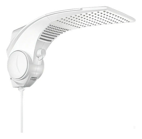Chuveiro Ducha Lorenzetti Duo Shower Quadra Turbo Eletrônica Branco 220V 7500W