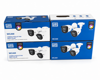 Kit Completo CFTV IP WEG com NVR 4 Canais + 4 Câmeras IP Full HD + HD Seagate SkyHawk 500GB Branco