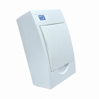 Quadro De Distribuição De Sobrepor Weg 4 Disjuntores Branco