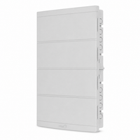 Quadro de Distribuição Tigre Slim 64 Disjuntores DIN de Embutir Branco IP40