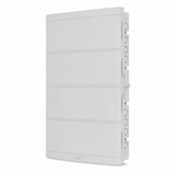 Quadro de Distribuição Tigre Slim 64 Disjuntores DIN de Embutir Branco IP40