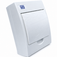 Quadro De Distribuição De Sobrepor Weg 6 Disjuntores Branco