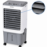 Climatizador de Ar Ventisol CLIN16-02 16 Litros 220V Branco/Cinza – 5 em 1 com Reservatório para Gelo