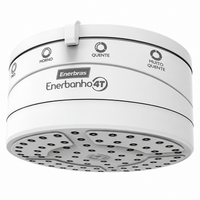 Chuveiro Ducha Enerbanho 6800W 220V Branco 4 Temperaturas Enerbras