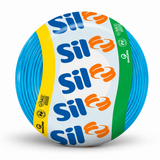 Cabo Flexível Unipolar SIL 16 mm² Azul 450/750V 100% Cobre Antichama – SIL Fios e Cabos Elétricos