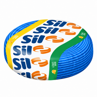 Cabo Flexível SIL FlexSil 1x10mm² Azul 100 Metros 450/750V Antichama em Rolo