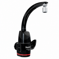 Torneira Elétrica Prima Black Touch 220V 5500W 60 Hz Preto Polido Zagonel