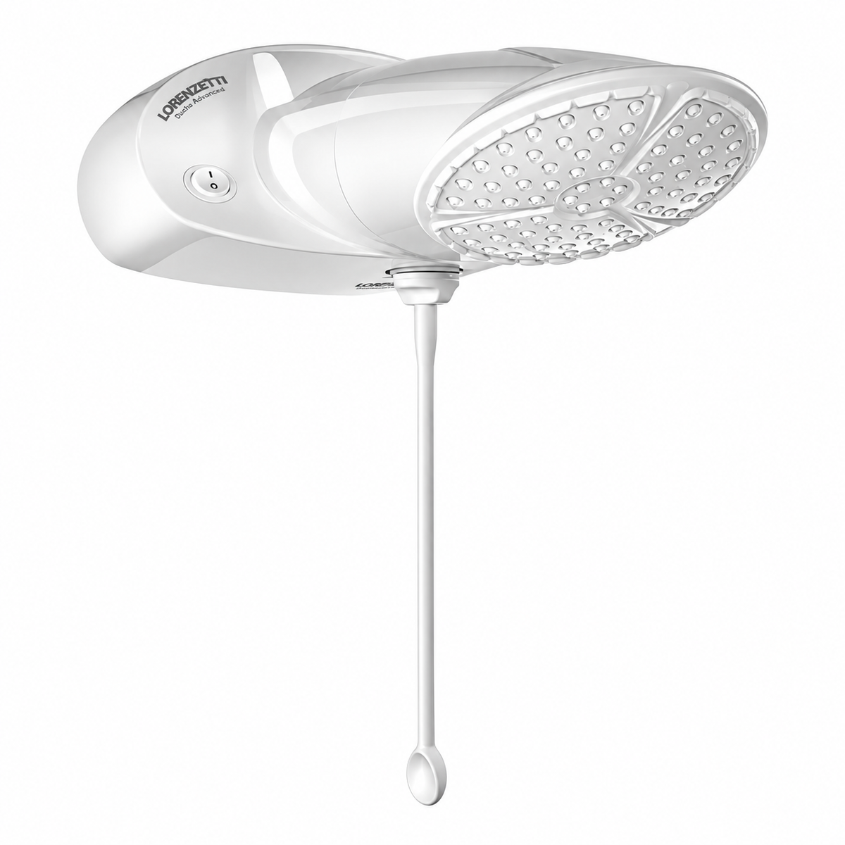 Ducha Eletrônica Lorenzetti Top Jet Turbo 220V 7500W Branca – Chuveiro com Pressurizador Integrado