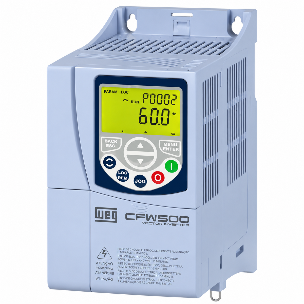 Inversor de Frequência CFW500 G2 5CV 10A 380V Trifásico Industrial WEG