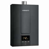 Aquecedor de Água a Gás Lorenzetti LZ 1600BK Preto 15 Litros GLP Bivolt Automático 127/220V